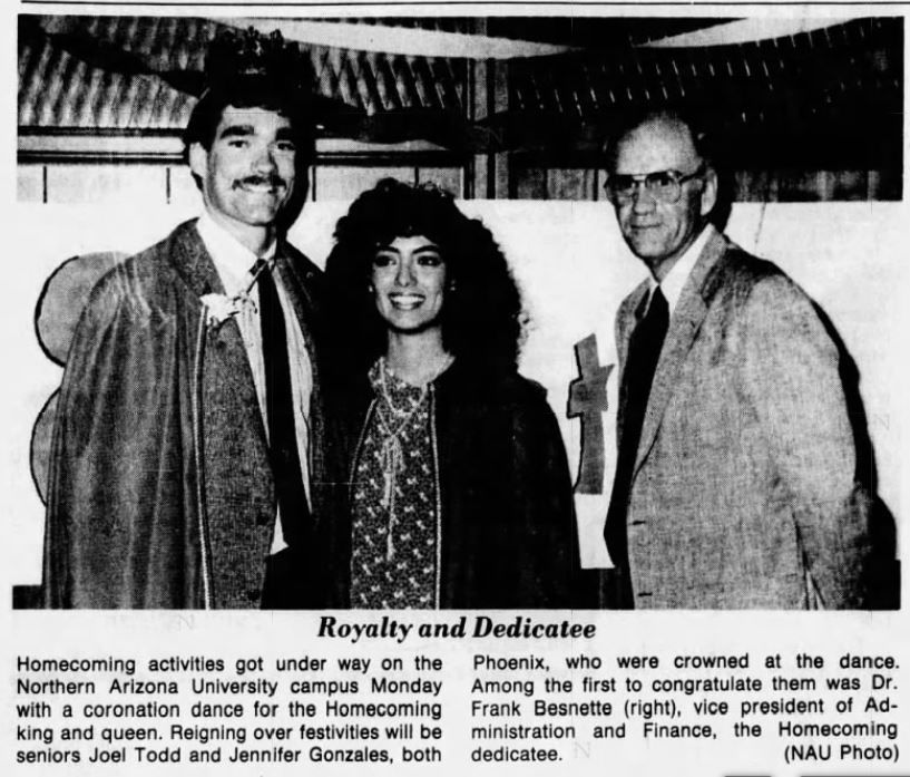 1985: Dr. Frank Besnette